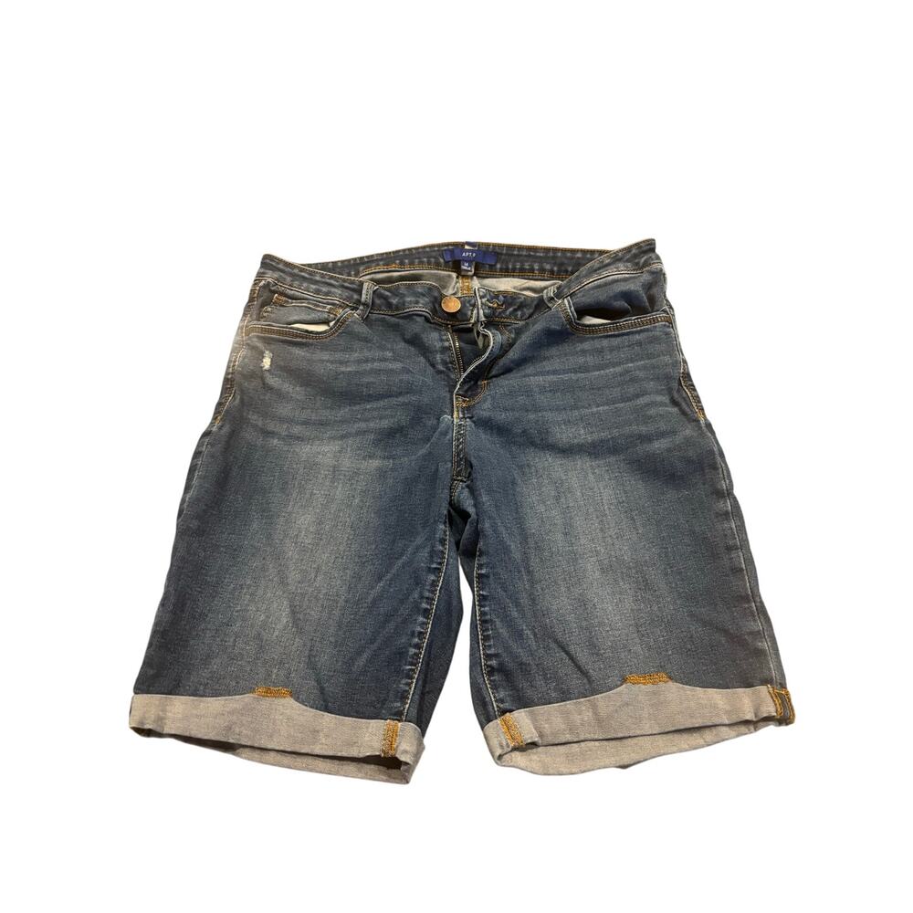 Apt 9 Women's Denim Shorts Size 14